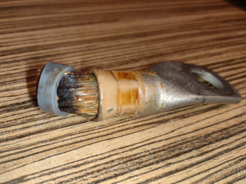 Exit Point of High Frequency Drive Emissions covered in Tape