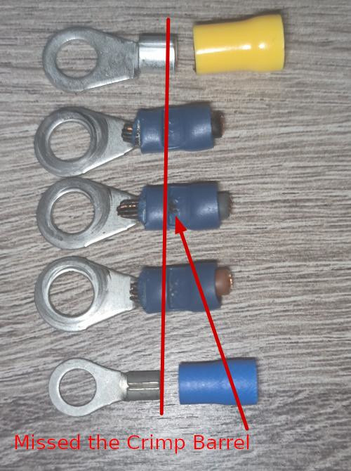 Compression Zone just touched the Metal Barrel