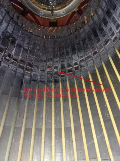 Heat transferred to Stator across the Air Gap