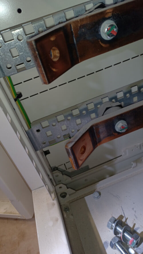 Check MEN Link with Micro Ohm meter