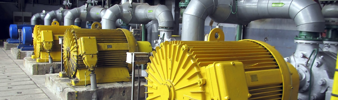 Yellow electrical motor