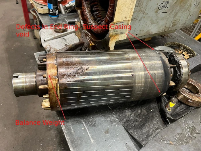 End Ring Eventually Blew Out