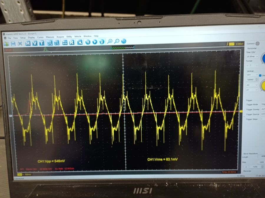 Rotor Defect in Common Mode Current