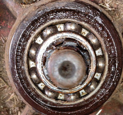 Grease Depletion Thickener Remains